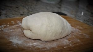Dinner roll dough.