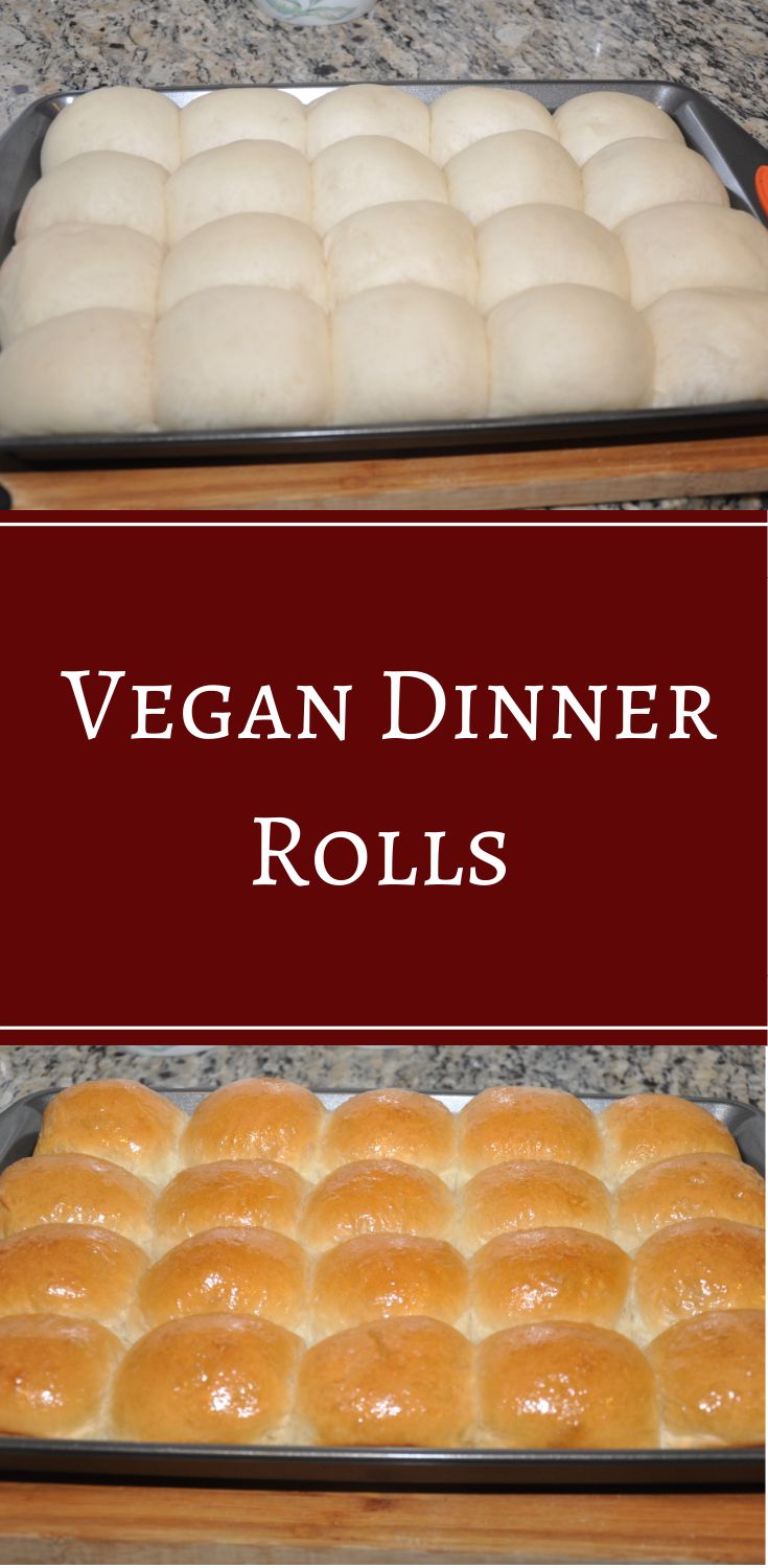 Vegan dinner rolls in bread machine