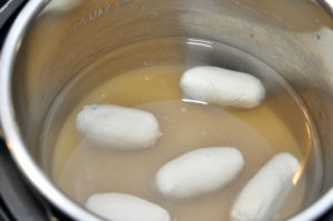 cham Cham being boiled
