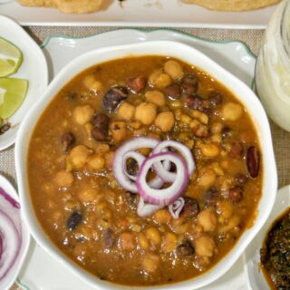 Vegan Mixed Bean Curry in Instant Pot