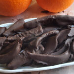 chocolate covered orange peels.