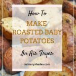 Roasted baby potatoes pin.