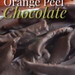 orange peel chocolate pin