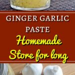 ginger garlic paste pin