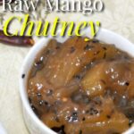 Mango chutney in instant pot pin