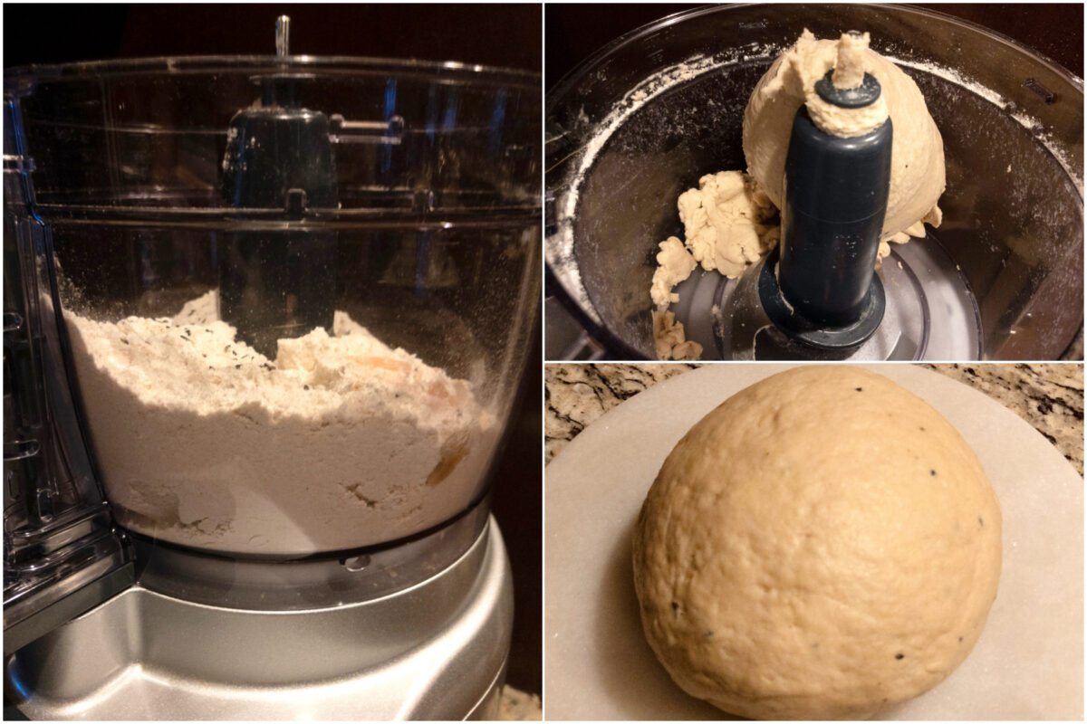 How to make dough in food processor