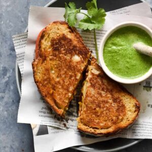 masala grilled cheese.
