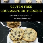 gluten free chocolate chip cookies pin