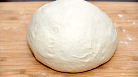 bread machine dough ball.