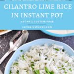 Cilantro lime rice pin.