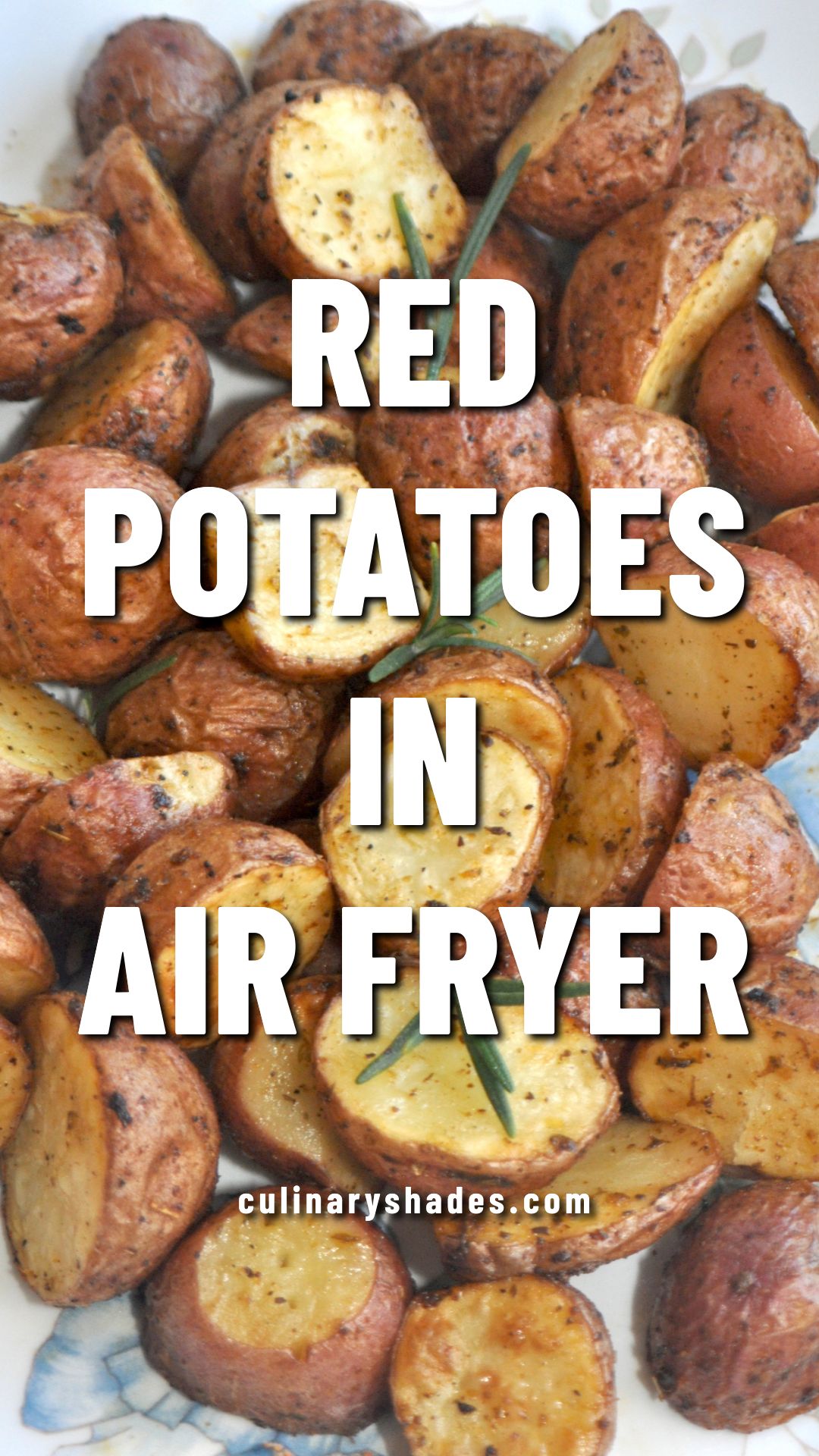 roasted red potatoes air fryer pin
