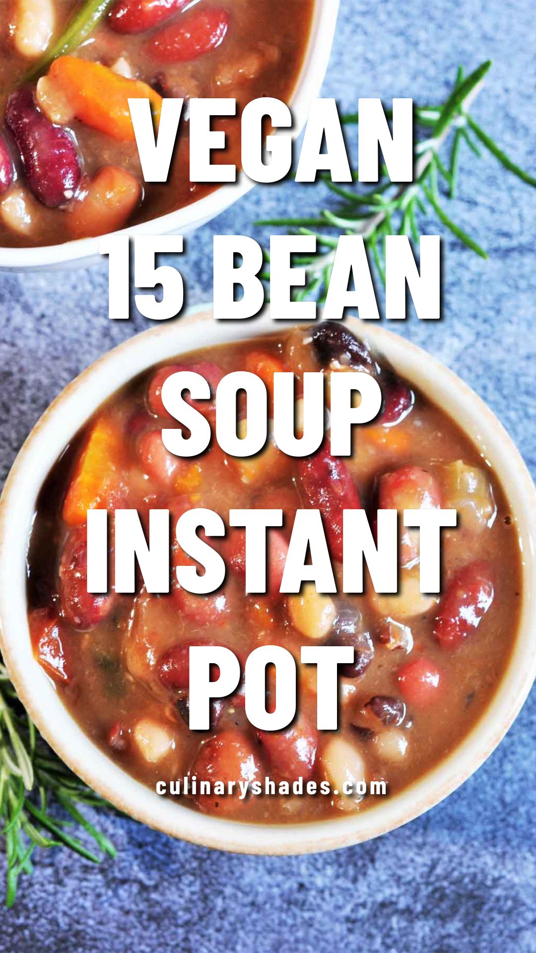 15 bean soup pin.