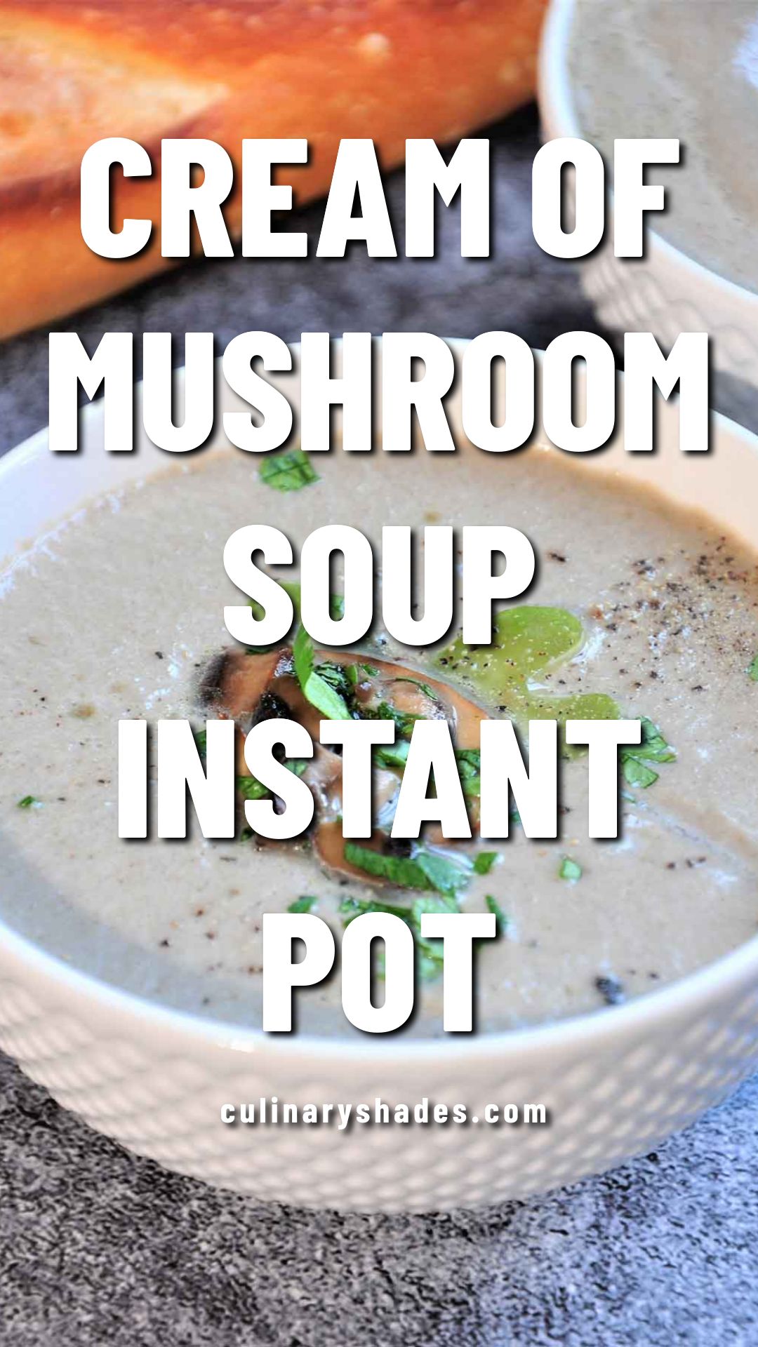 cream of mushroom soup.