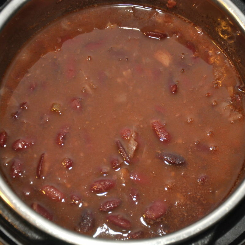 pressure cooked rajma in instant pot.