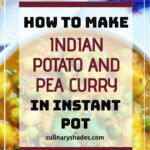 Potato peas curry.