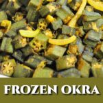 frozen okra made in air fryer.