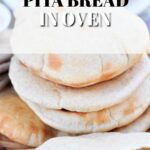 homemade pita bread with instant yeast.