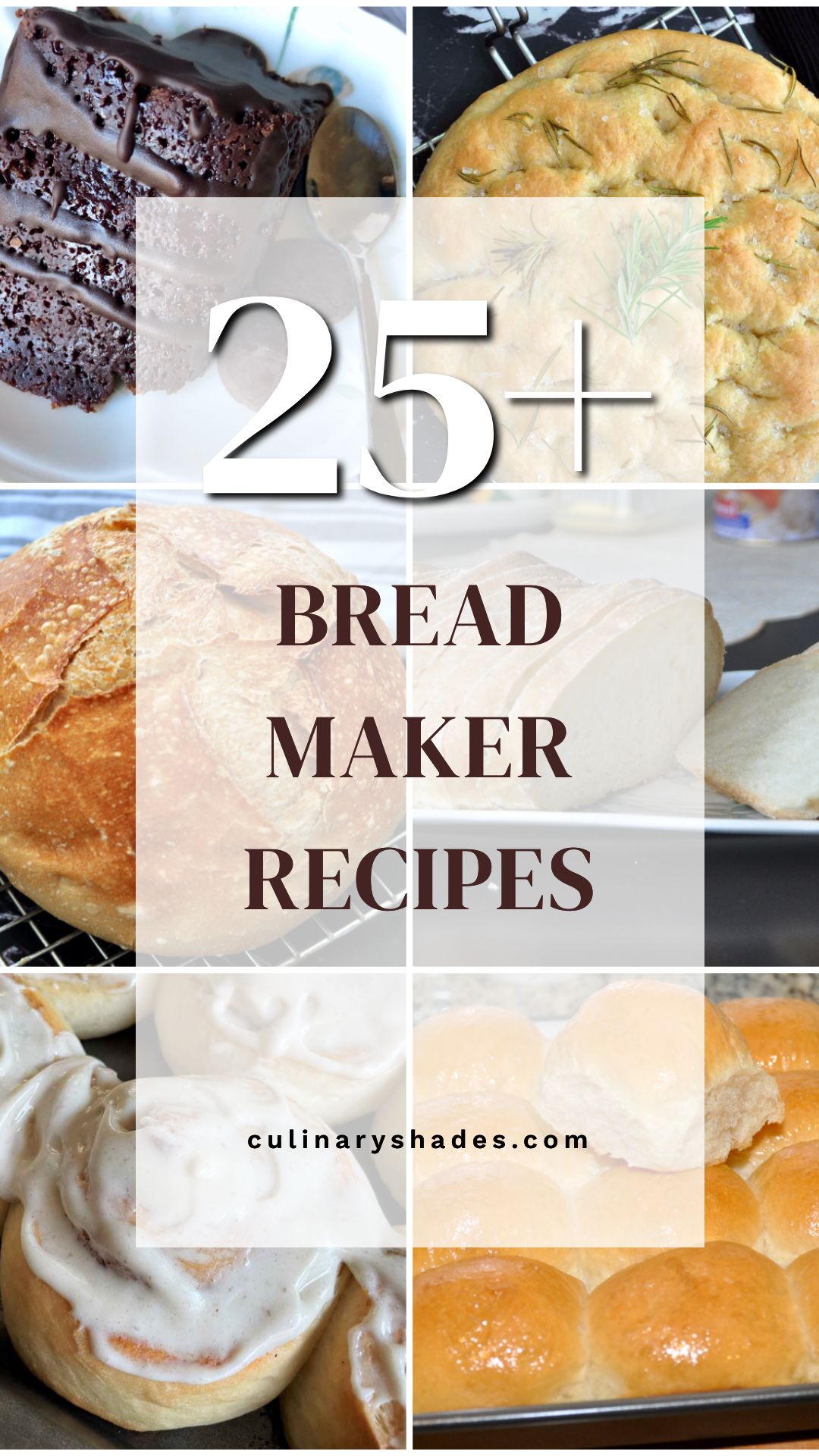 bread maker recipes.