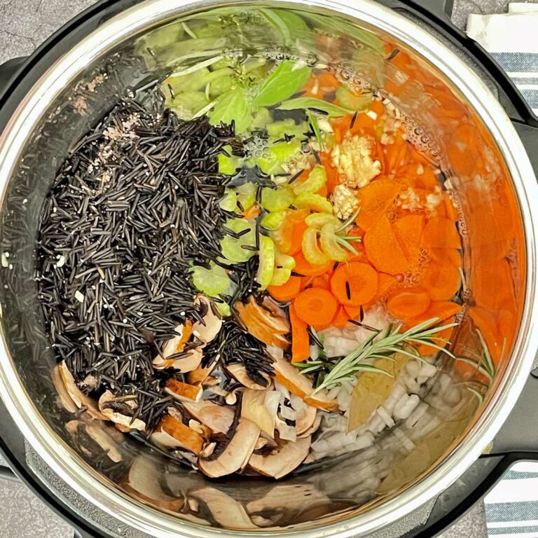 Instant Pot Wild Rice Mushroom Soup Culinary Shades