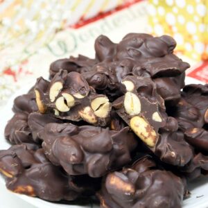 Chocolate covered peanuts.