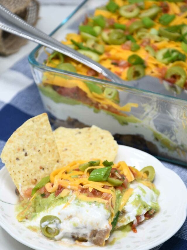 Awesome 7-Layer Dip for Super Bowl Party
