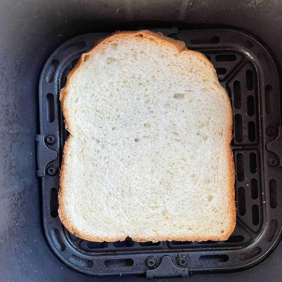 Bread toast in air fryer.