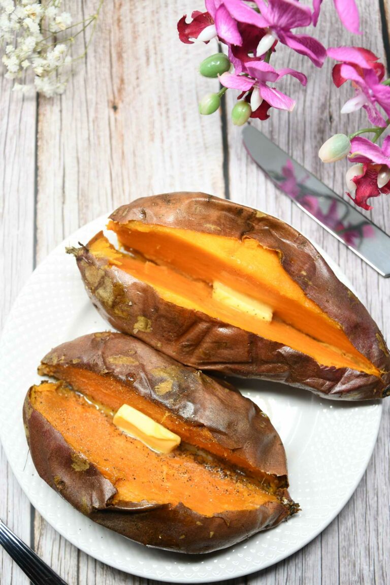 Air Fryer Whole Sweet Potato Culinary Shades