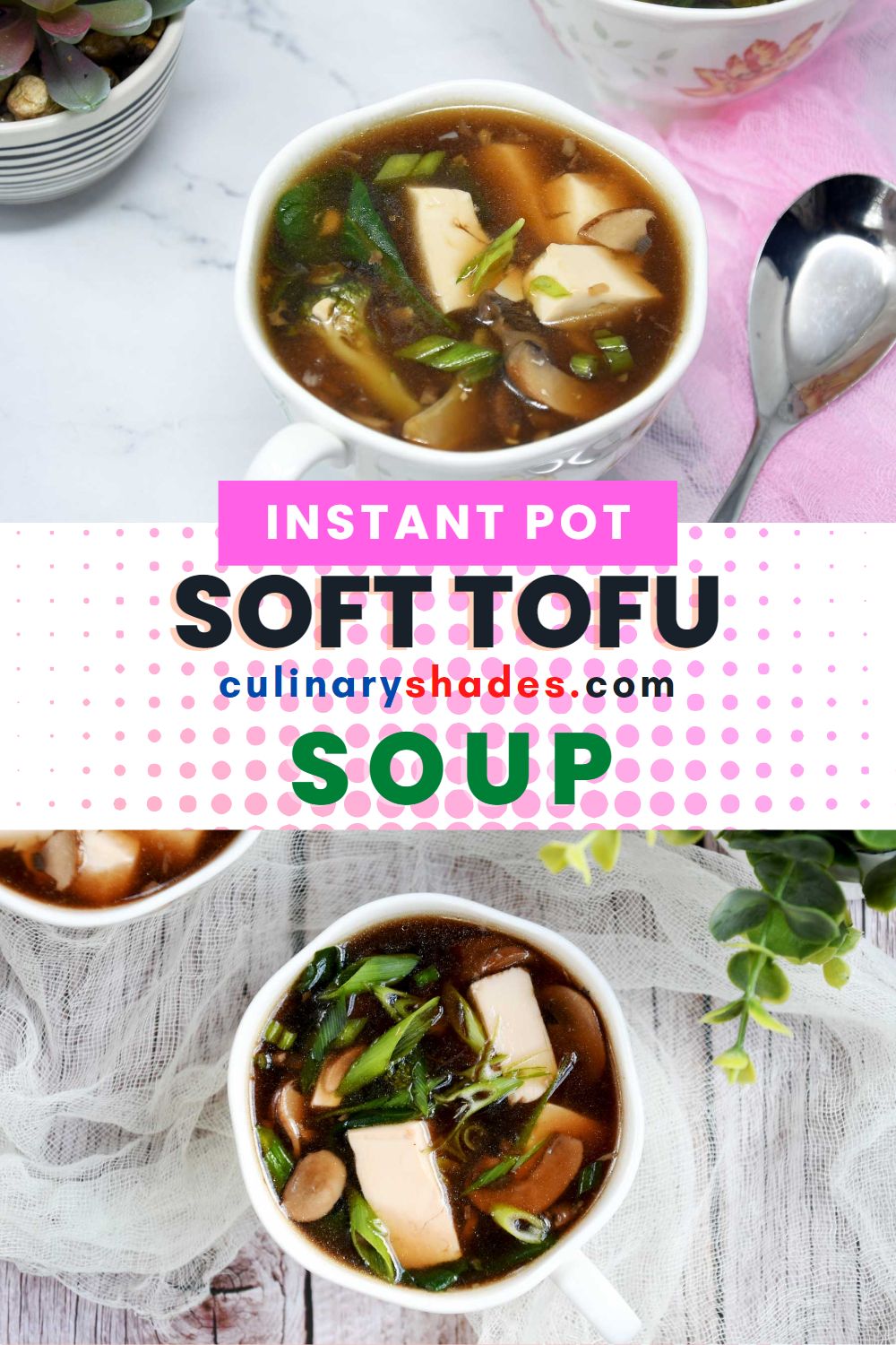 Soft tofu soup pin.