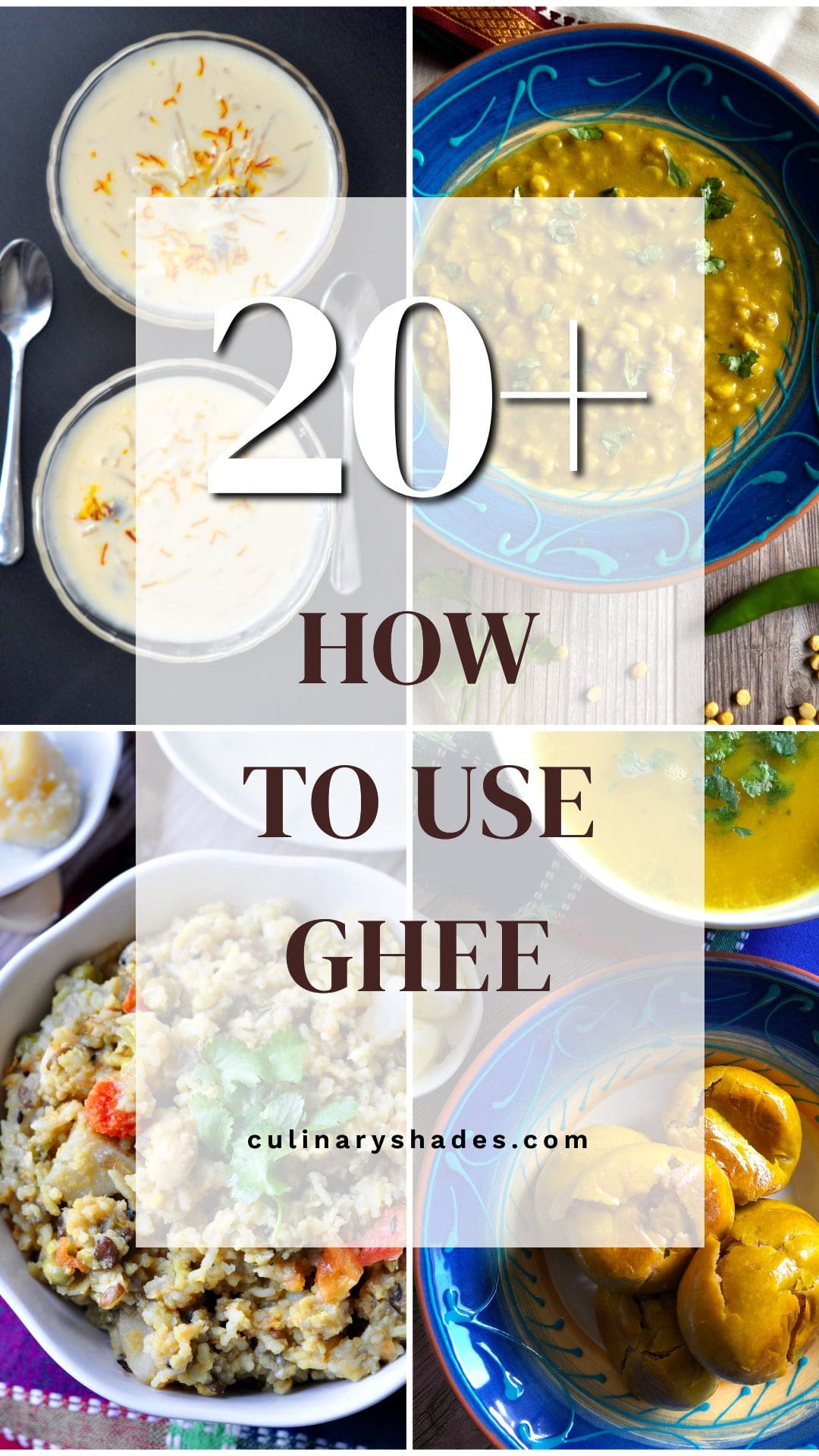 recipes with ghee.