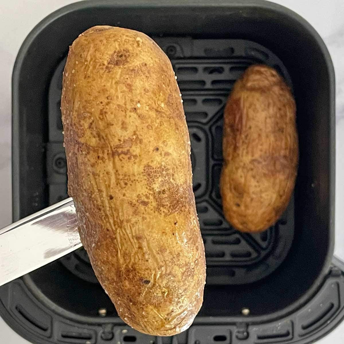 Air fryer baked potatoes.