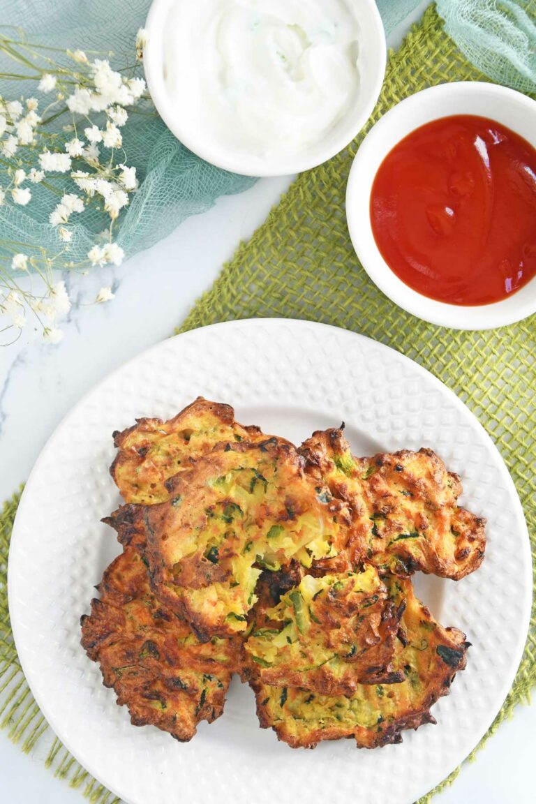 Air Fryer Zucchini Fritters Culinary Shades