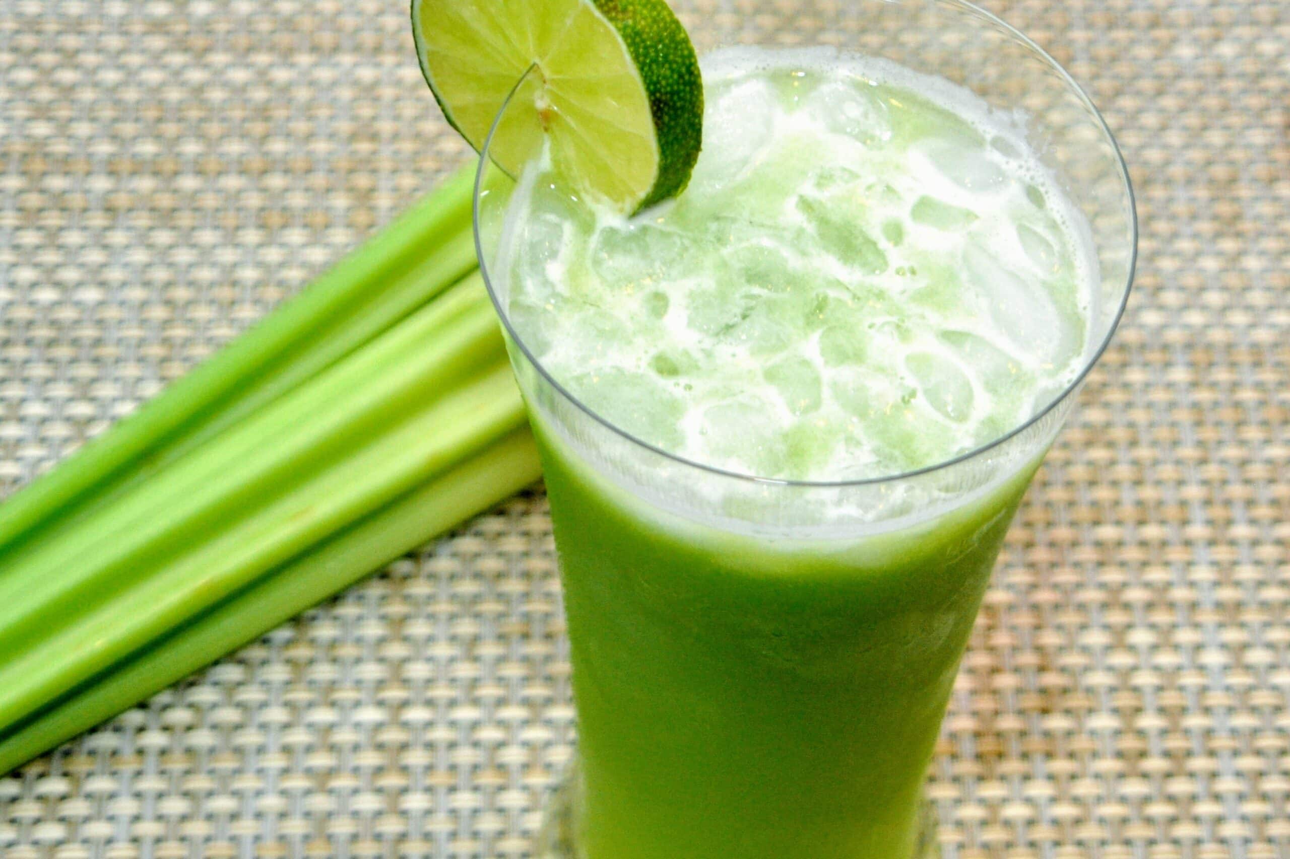 celery ginger juice.