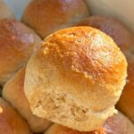 FMF Dinner Rolls in a tray.